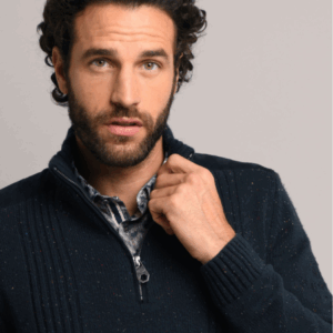 Pull "Le Demi-Zip Décontracté"